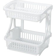 Pearl Life Dish Drainer, Rack, Basket, 2 Tiers