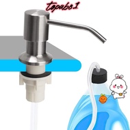 TOPABC1 Soap Dispenser Countertop Home Detergent Water Pump Stainless Steel Lotion Dispenser