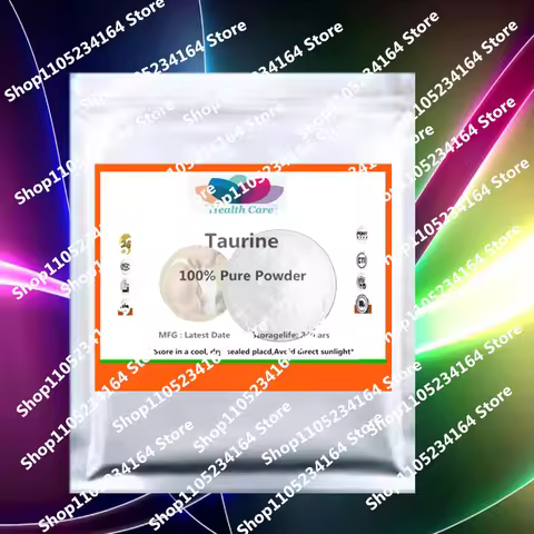 No.022,High Quality CAS 107-35-7 L-taurine Powder Taurine raw materials Factory-Pro Sealed, Multi la