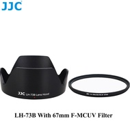 JJC EW-73B เลนส์ฮู้ดสำหรับ Canon EF-S 18-135มิลลิเมตร F/ 3.5-5.6 IS เลนส์EF-S 18-135มิลลิเมตร F/ 3.5