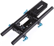 FOTGA DP500 II DSLR 15mm Rail Rod Base Plate Support System for Follow Focus Matte Box,DSLR DV Camer