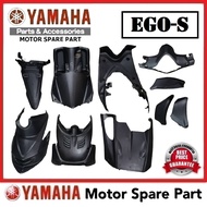 YAMAHA EGO-S INNER SET 10 PCS 0 NON COLOUR FLAT BLACK SET HITAM SEBAM TANK LEGSHIELD LEG SHIELD EGOS