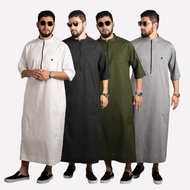 hijjaz store - JUBAH MUSLIM DEWASA PRIA/ GAMIS STYLE ARABIC/KOKO GAMIS/Jubah Pria Muslim Dewasa /Gamis Pria termurah Jubah terlaris premium/Gamis Pria Arab Baju Gamis Pria Terbaru 2024 Jubah Gamis Baju Gamis Cowok Terbaru 2024 Baju Gamis Pria Al Haramain