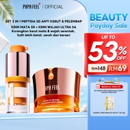 PAPA FEEL 5D Peptide Eye Cream & Ultra 5A Retinol Face Cream Set (2Pcs)