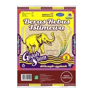 100% Original Beras Rebus Gajah 5kg