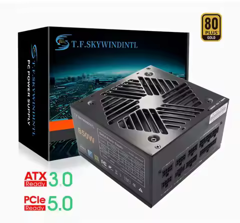 Full Modular 850w 1000w 1200W gold pcie 5.0 psu 80+ Gold ATX3.0 Pcie5.0 ATX Switching Power Supply G