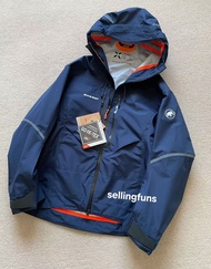 Mammut Nordwand Advanced HS Gore-tex Hooded 猛瑪象高機能高山攀岩防風防水耐磨連帽軟殼冲鋒衣 夾克
