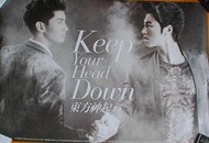 東方神起TVXQ-為什麼Keep Your Head Down 海報(有瑕) 鄭允浩 沈昌珉