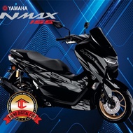 Decal All New NMAX 2020 Full body Variasi Abu-abu Hitam