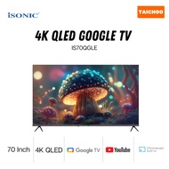Isonic 70” 4K UHD QLED GOOGLE TV IS70QGLE