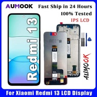 AAA+ IPS For Xiaomi Redmi 13 LCD Display Touch Screen Digitizer 2404ARN45A 24040RN64Y For Redmi 13 L