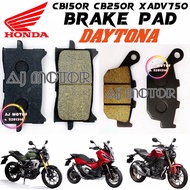 [ DAYTONA BRAKE PAD FRONT & REAR ] HONDA XADV 750 CB250R CB150R XADV750 CBR 250R BRAKEPAD DEPAN BELA