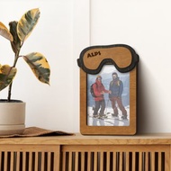 個性化滑雪面罩相框滑雪護目鏡牆壁裝飾客製尺寸