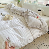 100% 100% Cotton Quilt Cover 80 Twill Cotton Quilt Cover Single Piece Full Cotton Quilt Cover Single