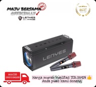MB - Speaker Bluetooth Lenyes S828 120W Portable KTV Wireless Speaker + Double Microphone KTV TWS Ka