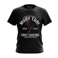 T shirt muay thai baju muay thai T-shirt lengan pendek baju lelaki dan perempuan