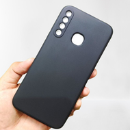 SOFTCASE FOR INFINIX S4 ( X626 / X626B ) - CASE MACARON BLACK PREMIUM SOFTCASE BLACK MATTE