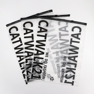 plastic bag transparent plastic bag Zipper Bag Customized Clothing Packaging Bag Wholesale Clothes Z