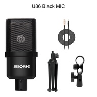Siborie U86 Mic Standar baru untuk audio profesional tripod original untu Podcast PC Gaming Live