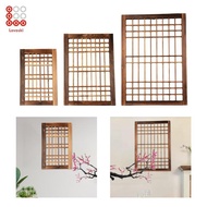Lovoski Window Frame Yard Trellises Wood Window Pane Wall Art Decorative Country Farmhouse Decor Lig