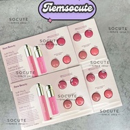 Sample Blister of 4 Rare Beauty Cream Blush and Cream Lipstick in Hope and Happy Colors Rare Beauty 