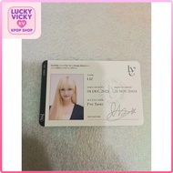IVE Liz Eleven Official ID Photocard #IVE #Eleven