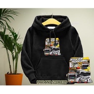 Bis TELOLET mania children's hoodie sweater jacket 2-14 years/bus mania/bus kids hoodie/bus mania ki
