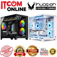 INVASION D-7000 TG MATX CASING BLACK/WHITE