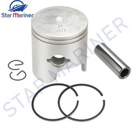 6H4-11631-09 Piston Kit Std With Rings Replace for Yamaha Outboard Engine 40HP 50HP 6H4-11631,6H4-11
