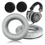 Earphone cushion replacement for DT770, compatible with DT770 PROX, DT880, DT990 over-ear headphones