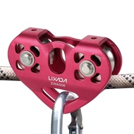Lixada 30kN Cable Trolley Pulley with Ball Bearing Climbing Caving Aloft Work