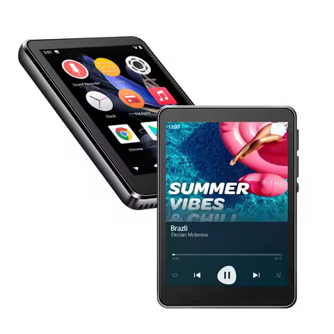 Famue 2.8" WiFi MP3 MP4 Player with Bluetooth, Long Battery Life, Android 10, Play Store Support, AP