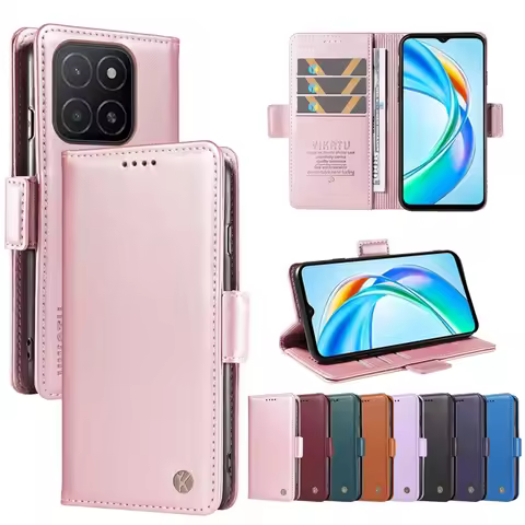 Wallet Leather Case For Huawei Honor P70 Pro Nova 12S 4G 11 SE Mate 60 Plus X9C 5G X9B X8B X7C X7B X