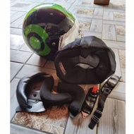 Gojek Ojol Helmet Sponge Foam Grabe/ Full Set Helmet Inner Foam and TALI