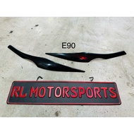 BMW E39 E46 E90 3 5 Series front headlamp eyelid eyelip eye lip lid cover lash eyelash lip spoiler b