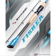 Shikari FISHER 180 Carbon Solid Spinning Rod Japan Style Baitcasting/ Rod Spinning Fishing Rod