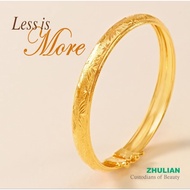 [BG5009] Zhulian  Gelang Tangan Donut Emas Saduran/ Gold Plated Bangle Jewellery