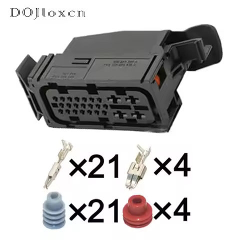 1/5/10 Sets 25 Pin Automotive Mechatronics DQ200 0AM DSG 7 Speed Wire Connector Wiring Plug 1K097321