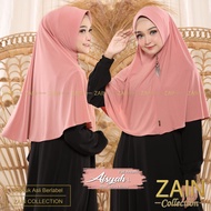 Aisyah Instant Hijab Size L Material Jersy Ori Zain Collection