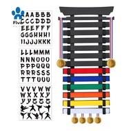 Martial Arts Belt Display Rack Stand 12 Belts Karate, Bamboo Wood, Medal Hangers-Taekwondo, Jiu ,BJJ