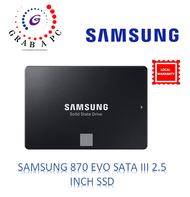 SAMSUNG 870 EVO SATA III 2.5 INCH SSD (250GB/500GB/1TB/2TB/4TB)