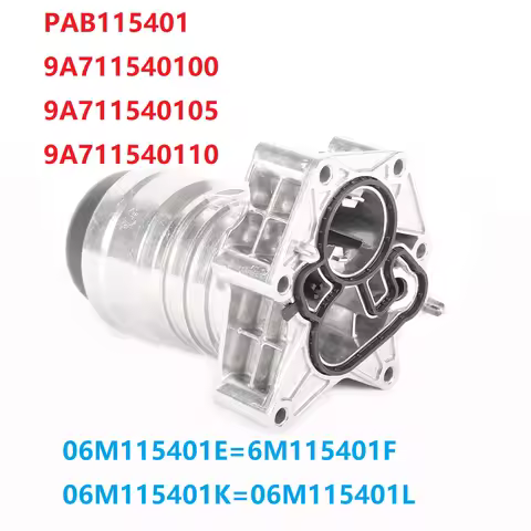 Aluminum Engine Oil Filter Housing 06M115401K For VW Touareg Audi S4 S5 A5 A6 Q5 Q7 Q8 3.0T 18-24 Po