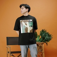 UNKL347 Black T-Shirt Combed Material HC WDLN