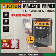 Jotun Majestic Primer Wood &amp; Trims 1L *FREE 1" PAINT BRUSH*