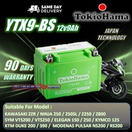 YTX9-BS FOR KTM 390 DUKE / 200 DUKE / CBR 250 / GSF400 / NINJA 250 / Z250 / 250SL / SYM VTS 200  MOT