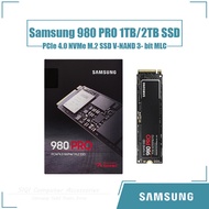 Samsung SSD 980 PRO 1TB/2TB Solid State Drive PCIe 4.0 NVMe M.2( 2280 ) SSD For Laptop Desktop PC