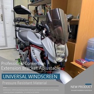 FOR YAMAHA Motorcycle Street Bikes Handlebars Windshield WindScreen 2001- 2009 2012 2014 2015  FZ1 F