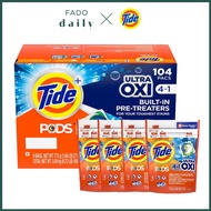 [Hcm] Tide Pods Ultra Oxi Liquid Detergent Packs 104 Tablets Bag 773G _ Imported from USA