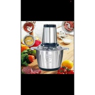 Multifunctional 4-Blade Stainless Steel Meat Grinder, Capacity 250W - Grind meat, grind garlic, grin