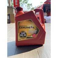 PERODUA MINYAK ENGINE 0W20 3.5L FULLY SYNTHETIC LUBRICANT LUBE MINYAK HITAM BEZZA MYVI AXIA ALZA ATI